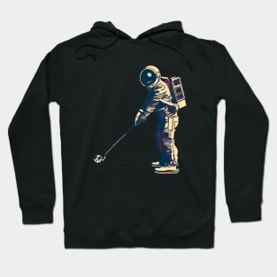 Astronaut Playing Golf Hoodie